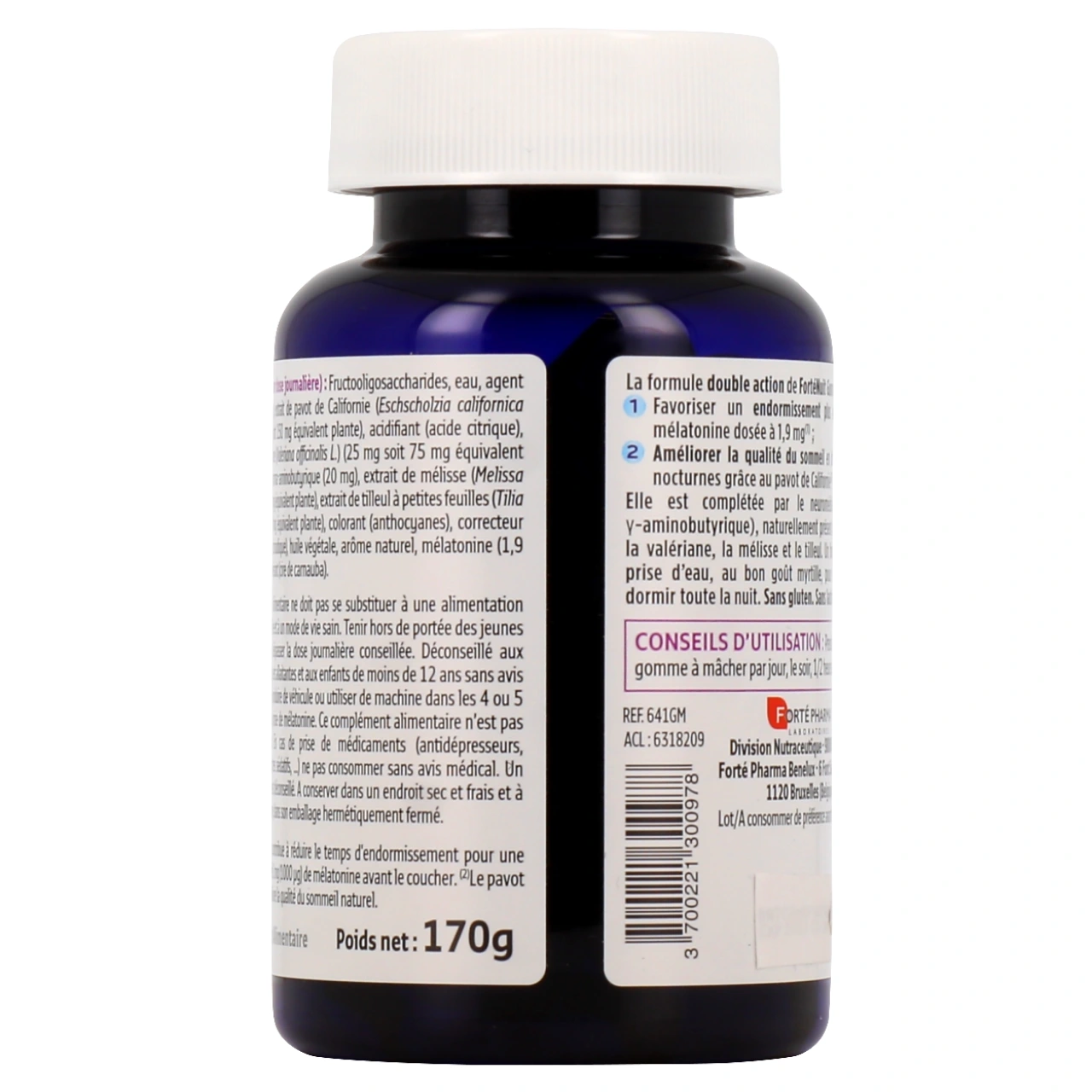 Forté Nuit Gummies Endormissement & Sommeil - Vue 6