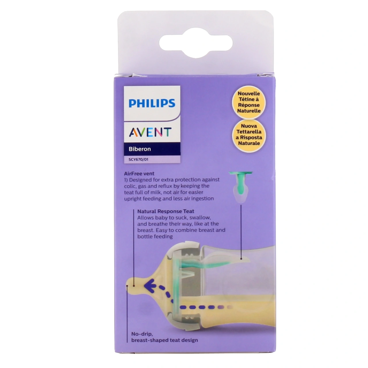 Avent Natural Response Biberon Anti-Colique - Vue 3