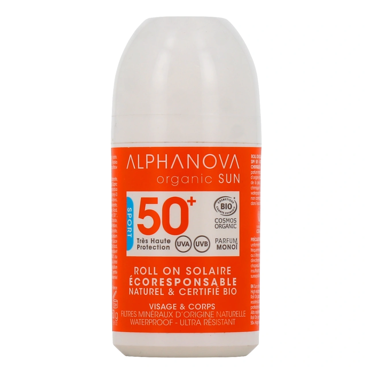 Alphanova Sun Sport Roll On Solaire SPF 50+ - Vue 2