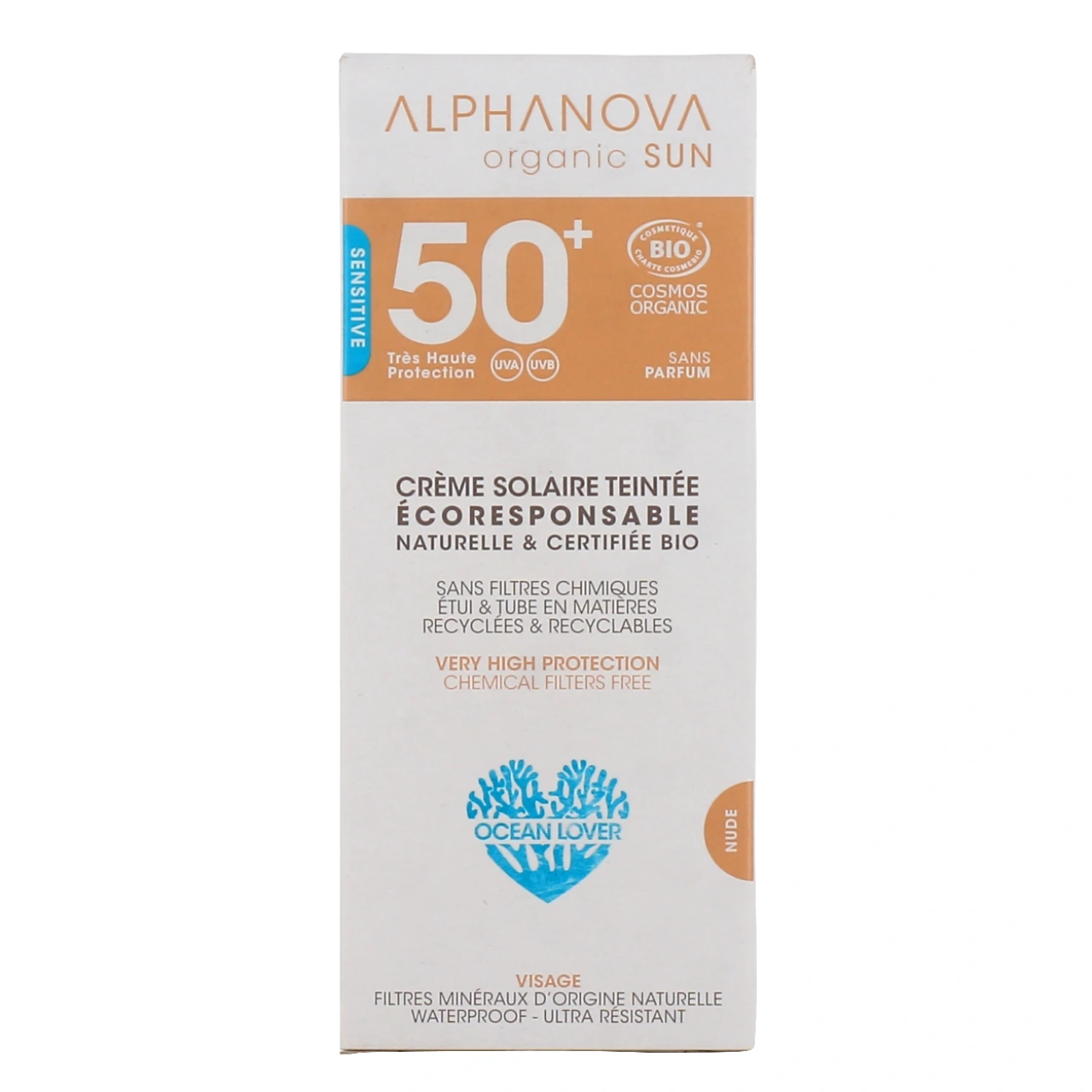 Alphanova Sun Crème Solaire Teintée SPF 50+ - Vue 4