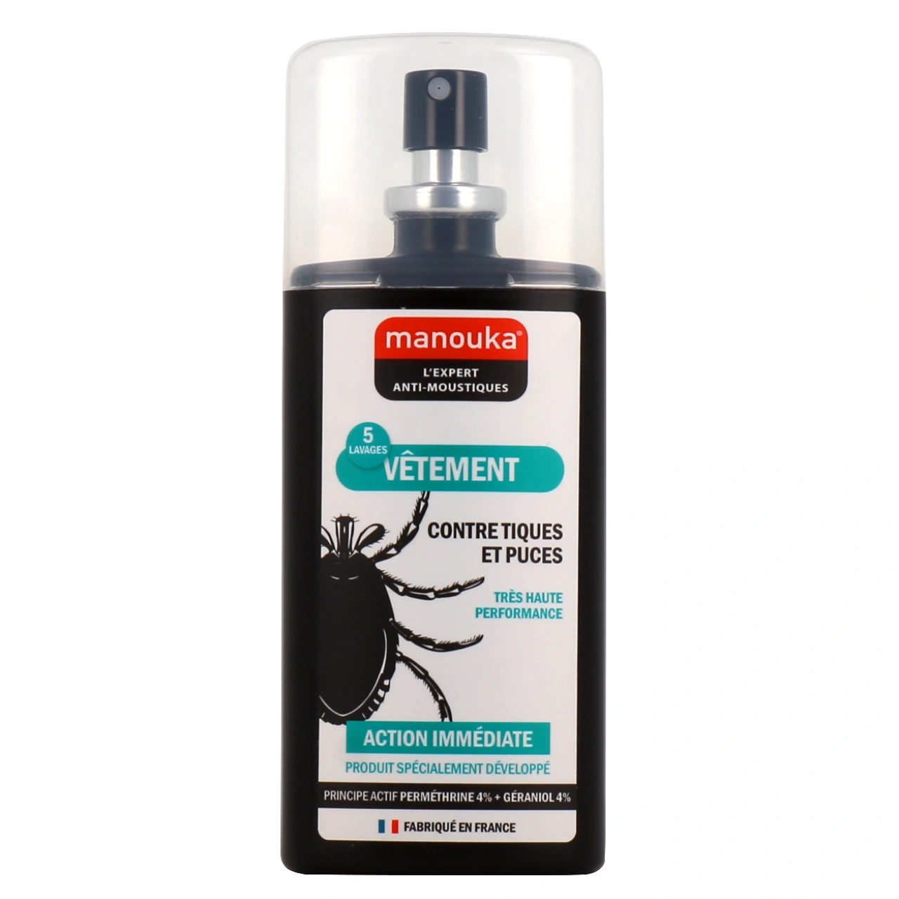 Manouka Spray Vêtements Anti-Tiques et Puces - Vue 2