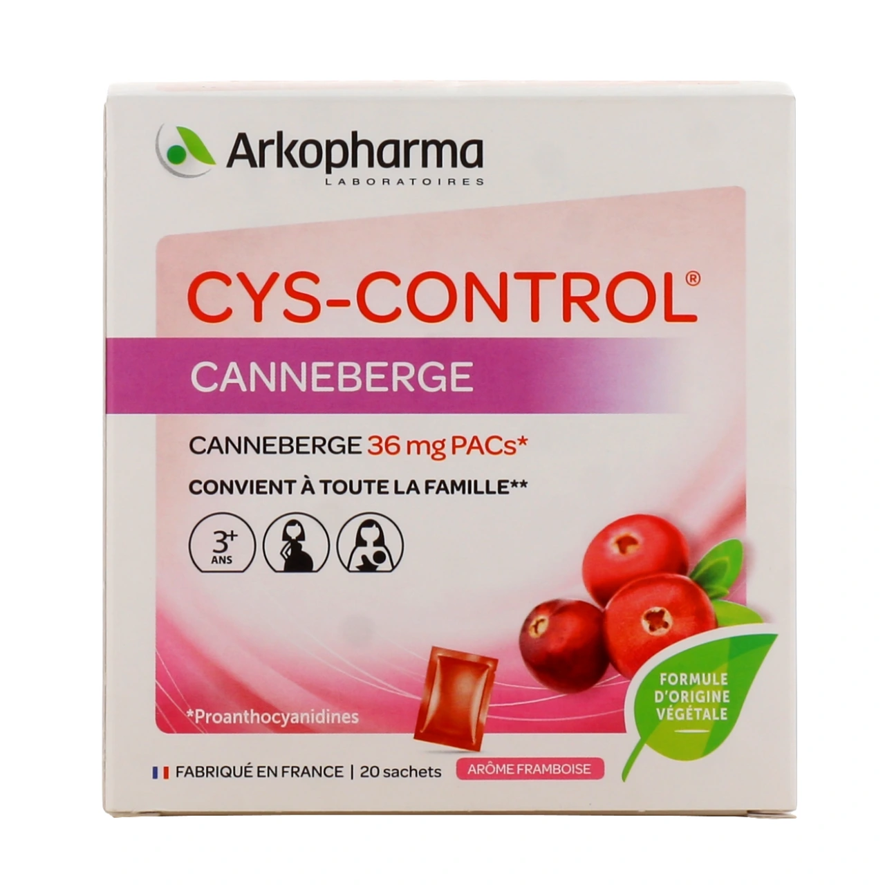 Cys-Control Canneberge - Vue 2