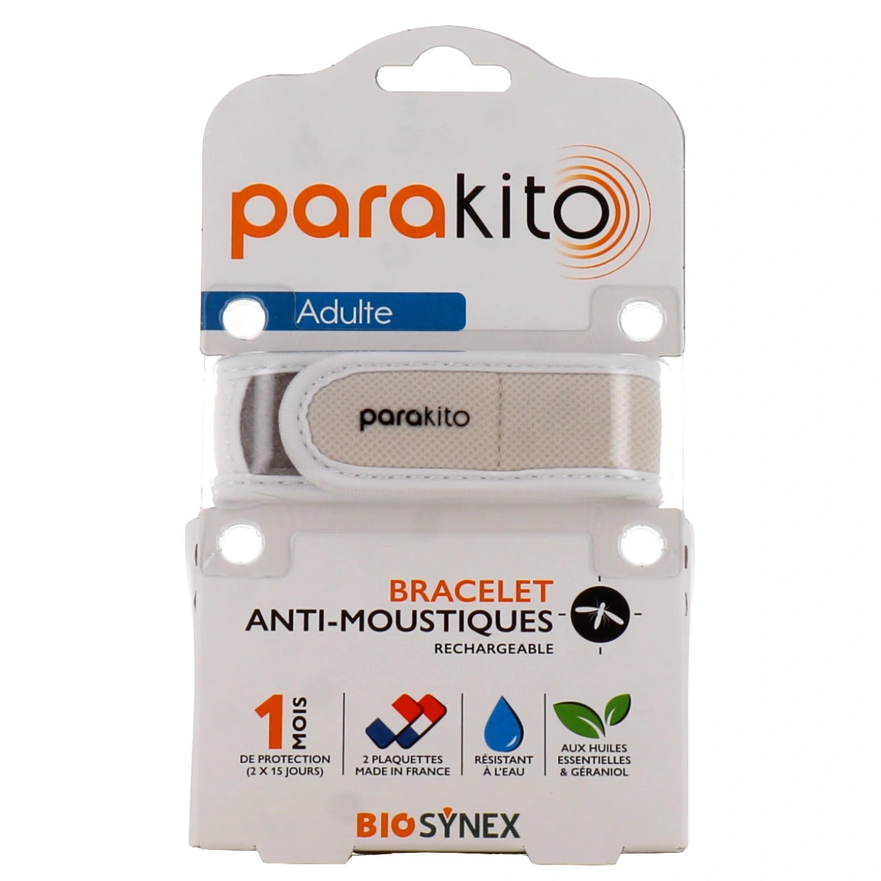 Parakito Bracelet Anti Moustique Rechargeable Adulte - Vue 2