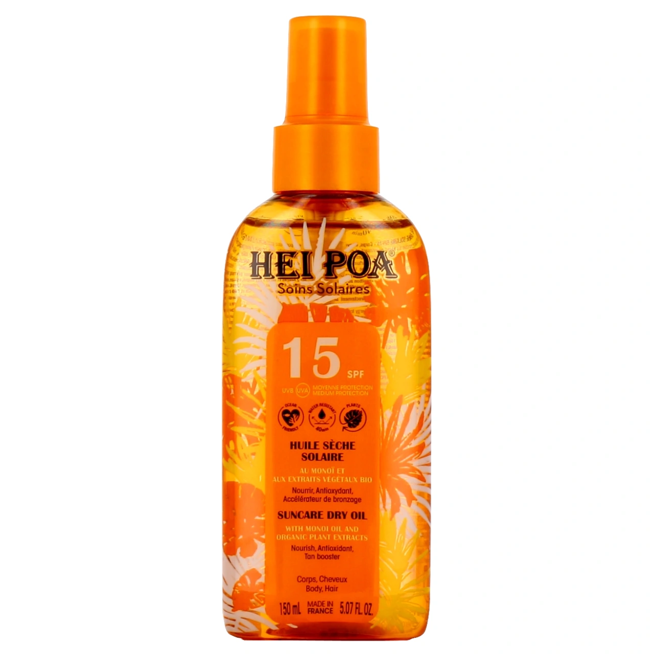 Hei Poa Huile Solaire au Monoï - Vue 2