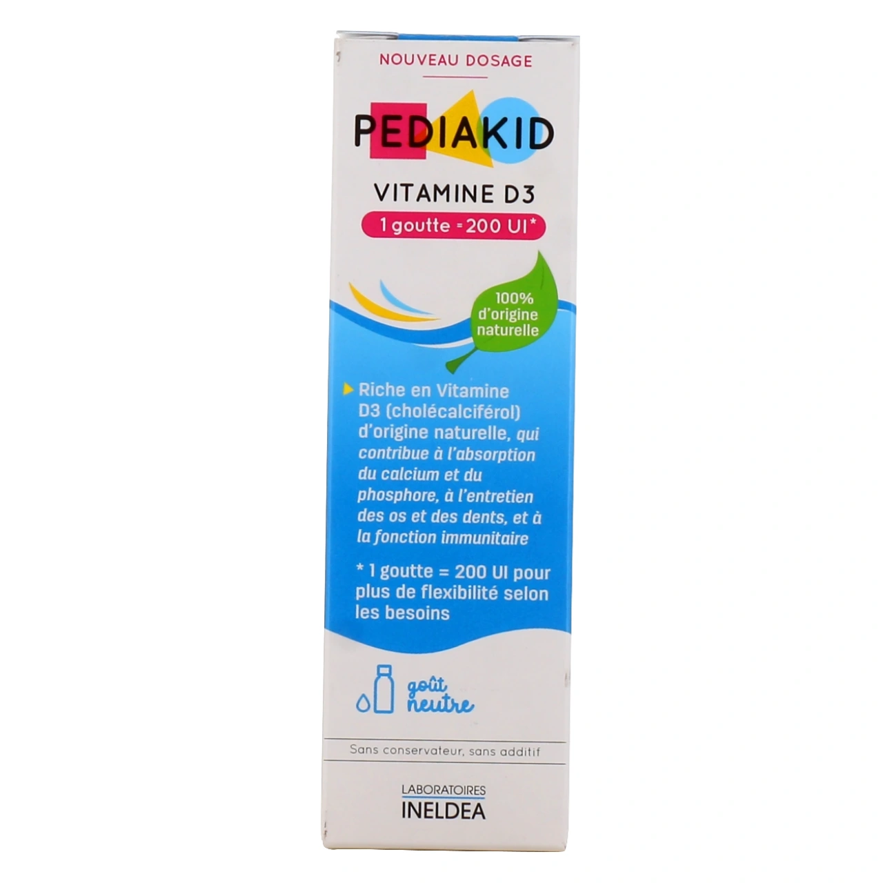 Pediakid Vitamine D3 - Vue 2