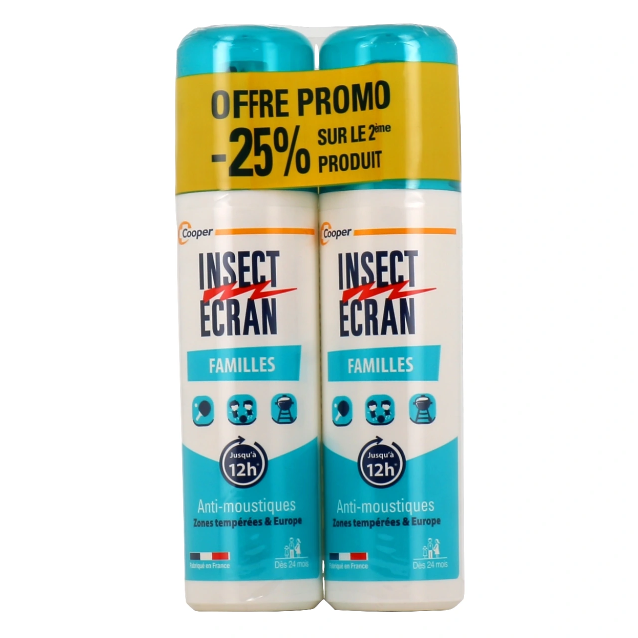 Insect Ecran Familles Anti-Moustiques Spray - Vue 12