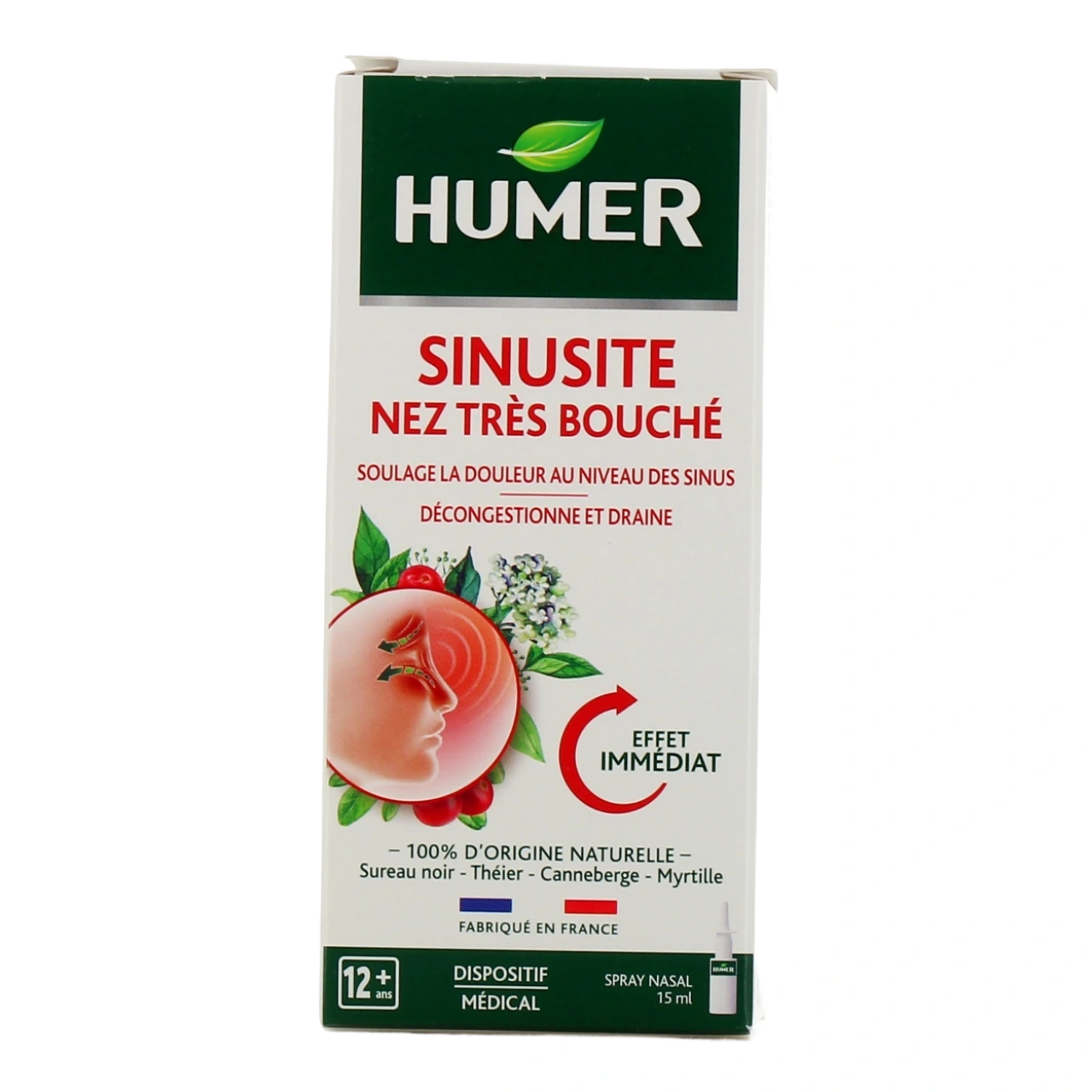 Humer Sinusite Nez Très Bouché - Vue 2