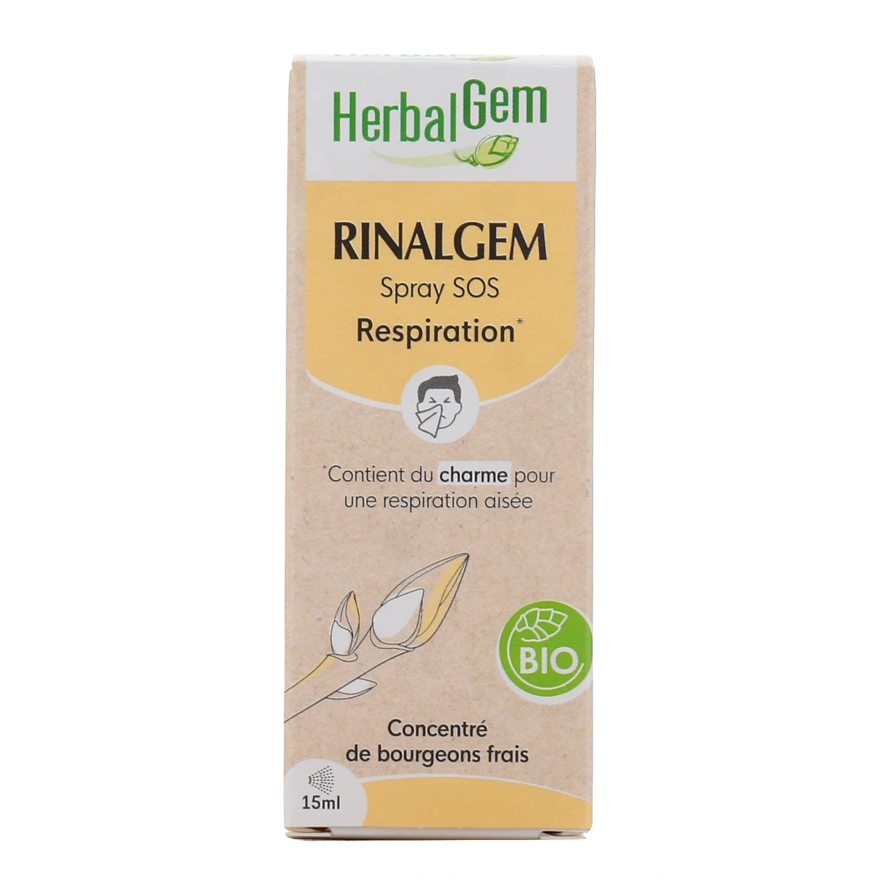 Herbalgem Rinalgem Respiration Spray Buccal Bio - Vue 3