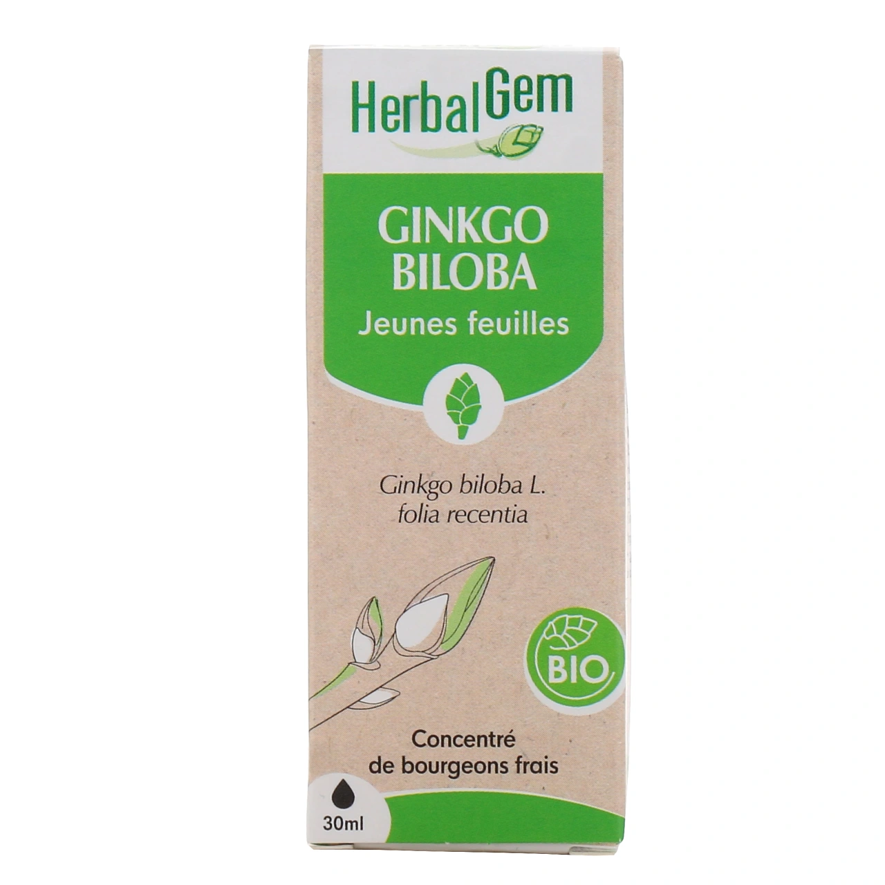 Herbalgem Ginkgo Biloba Bio - Vue 3