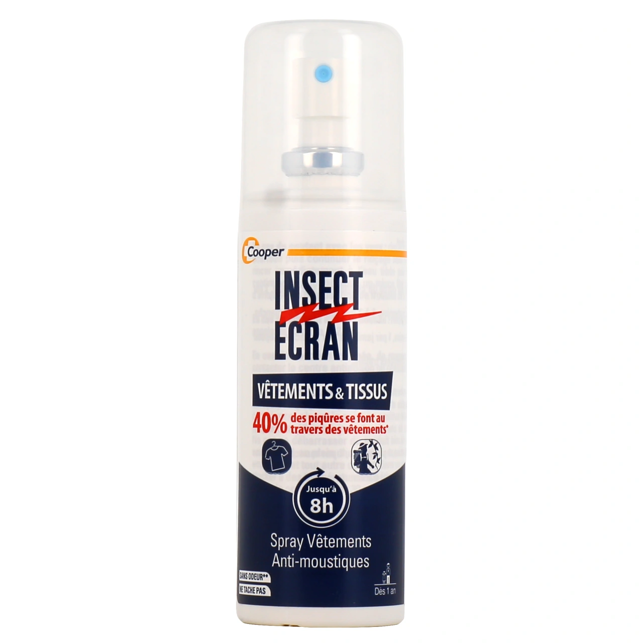 Insect Ecran Spray Vêtements et Tissus - Vue 3