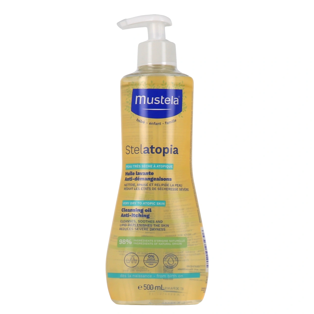 Mustela Stelatopia Huile Lavante - Vue 3