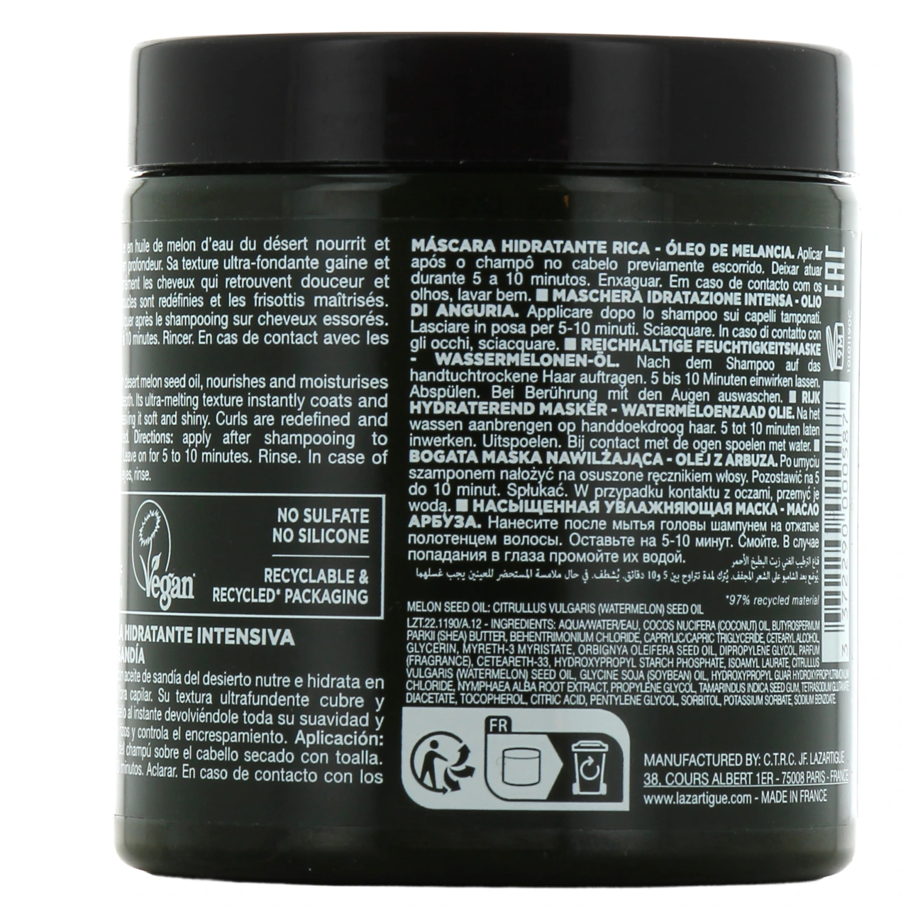 Lazartigue Curl Specialist Masque - Vue 3