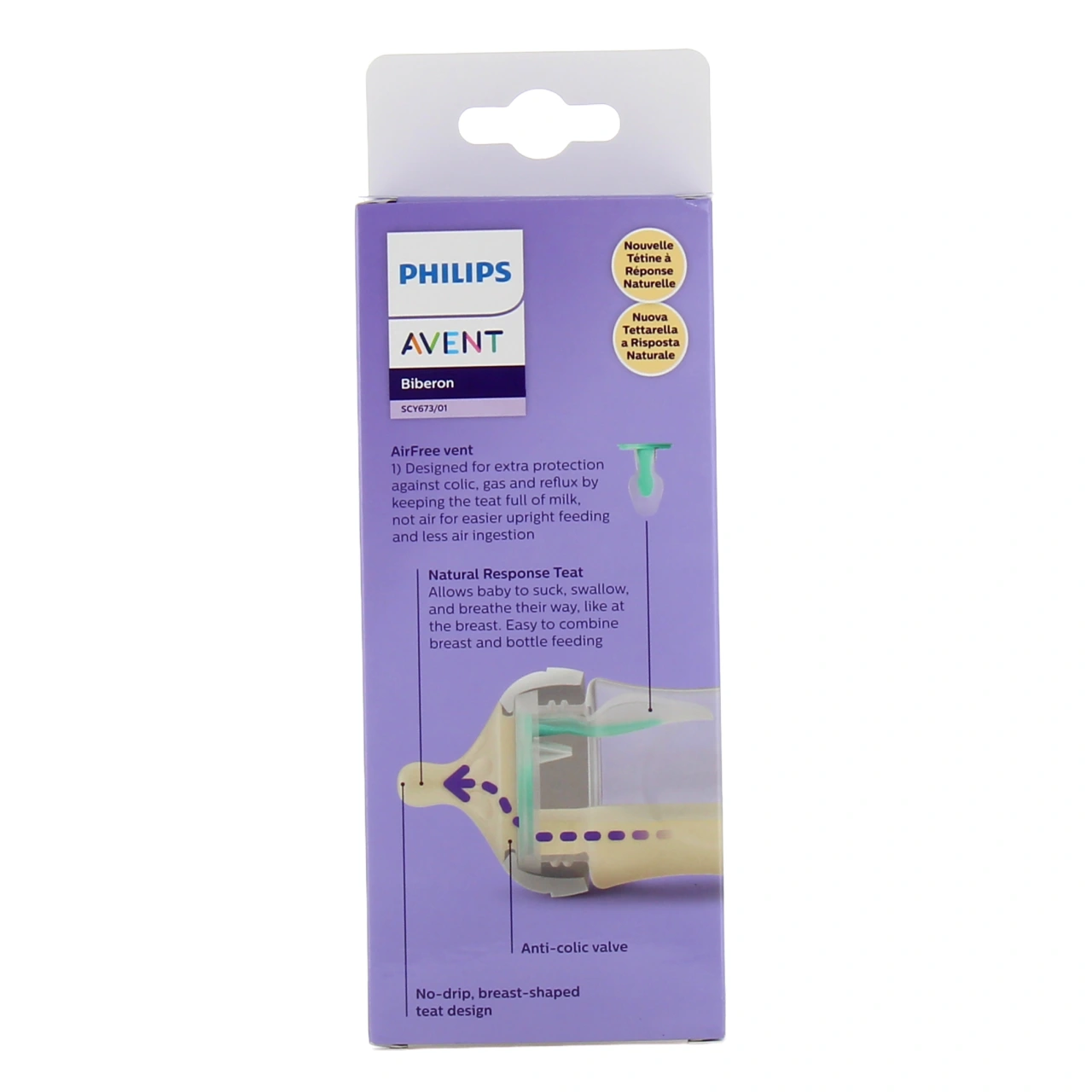 Avent Natural Response Biberon Anti-Colique - Vue 6