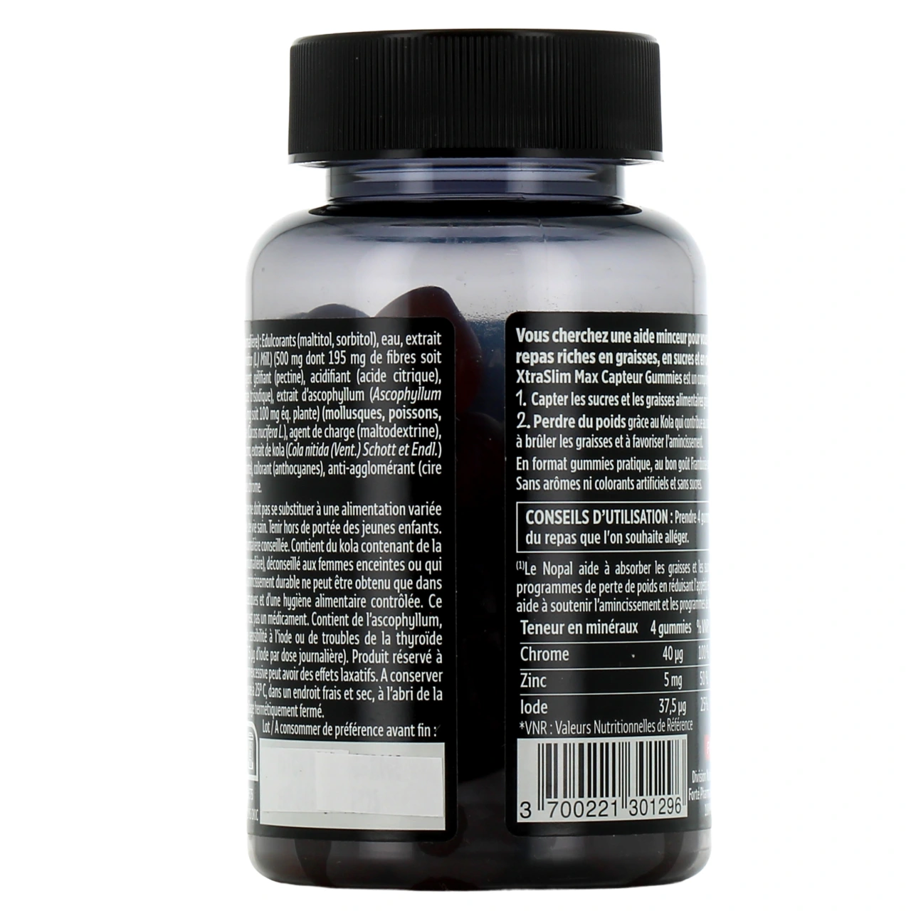 XtraSlim Max Capteur Gummies sans sucres - Vue 3
