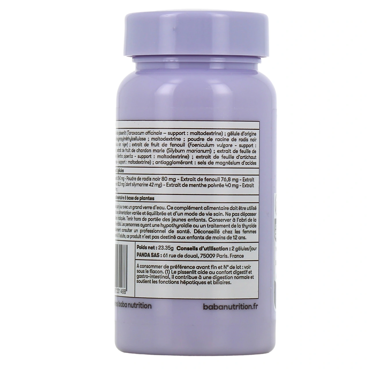 BABA Nutrition Digestion - Vue 3