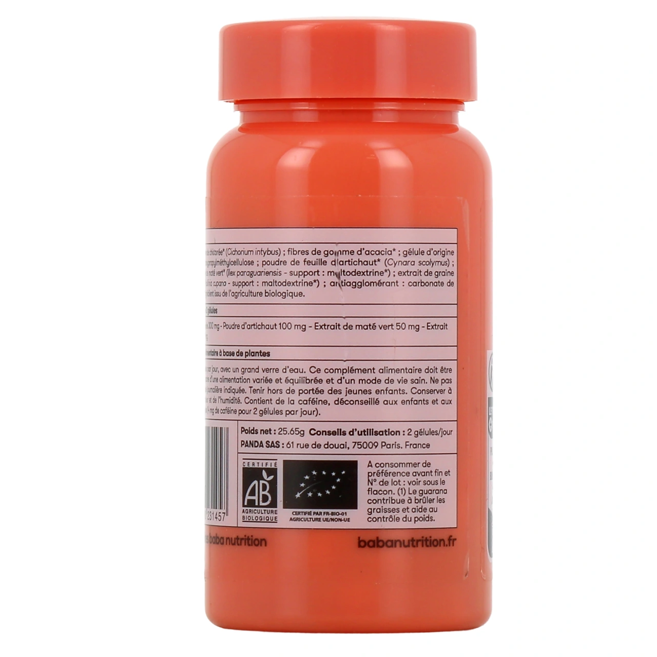 BABA Nutrition Brûleur de Graisses - Vue 3