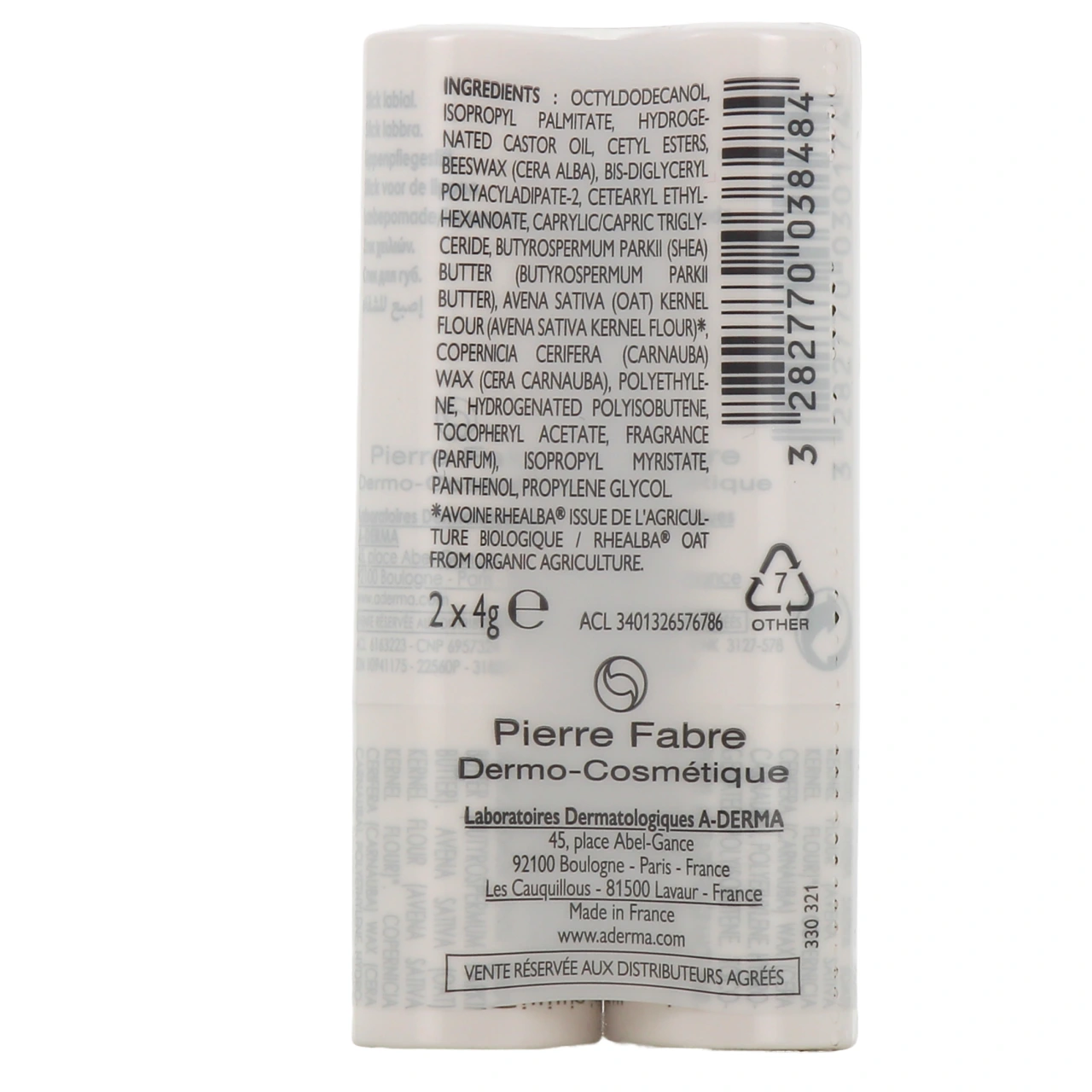 A-Derma Stick Lèvres - Vue 6