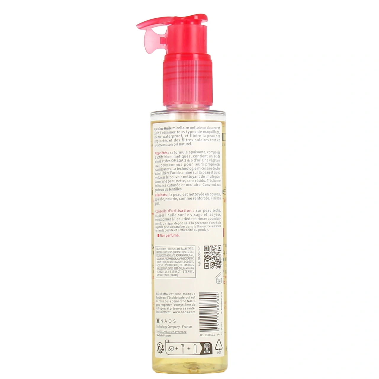 Bioderma Créaline Huile Micellaire - Vue 3