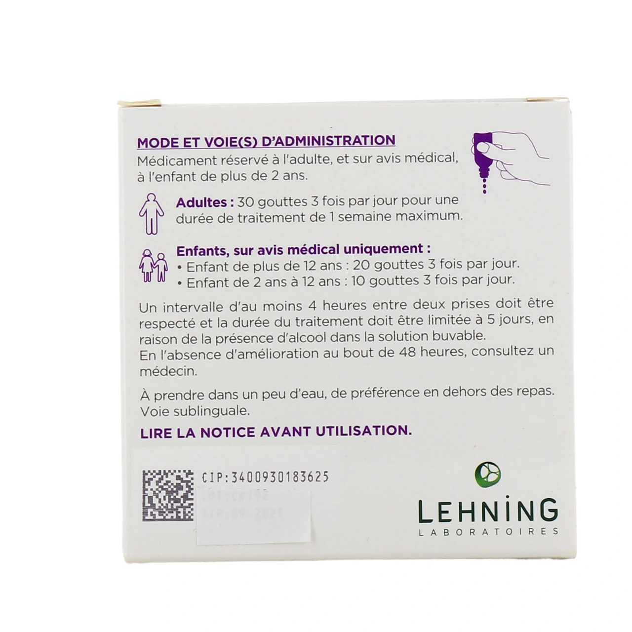 Lehning L114 Digestion Abus Alimentaires - Vue 3
