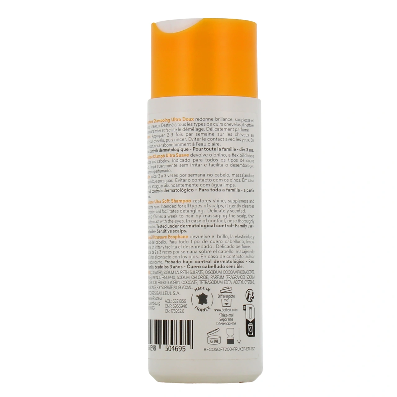 Ecophane Biorga Shampoing Ultra Doux - Vue 3