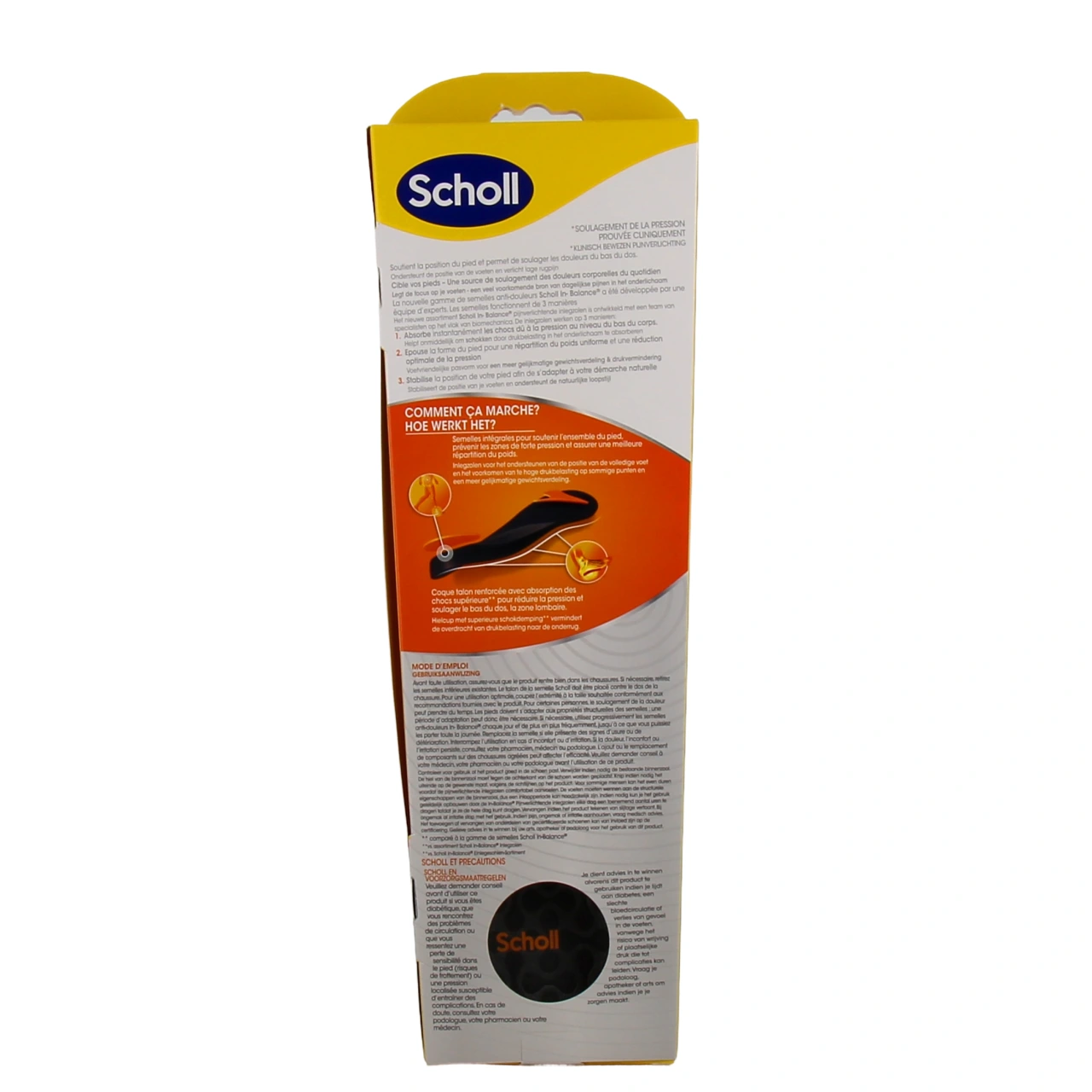 Scholl Semelles Anti-Douleur Bas du Dos - Vue 3