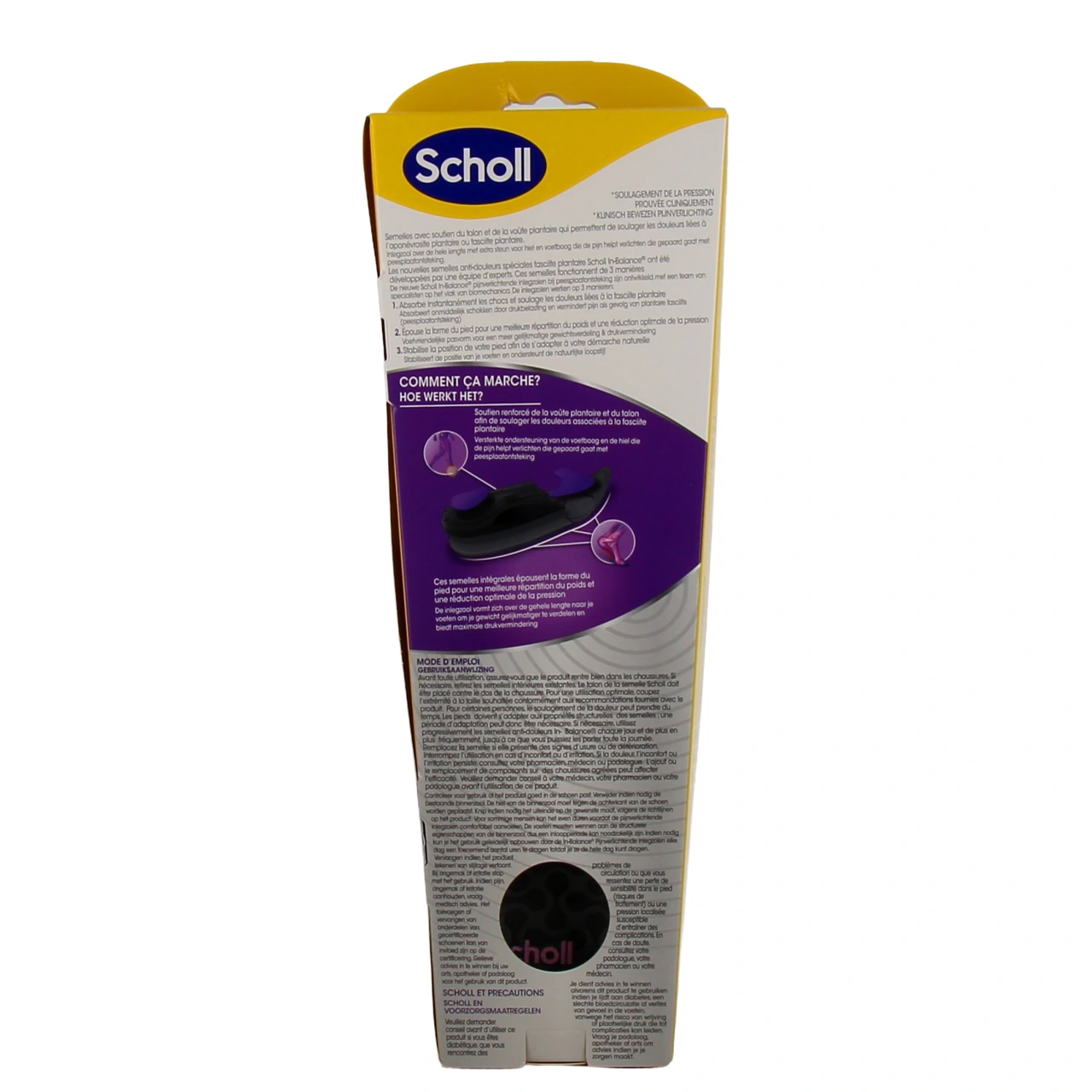Scholl Semelles Fasciite Plantaire - Vue 3