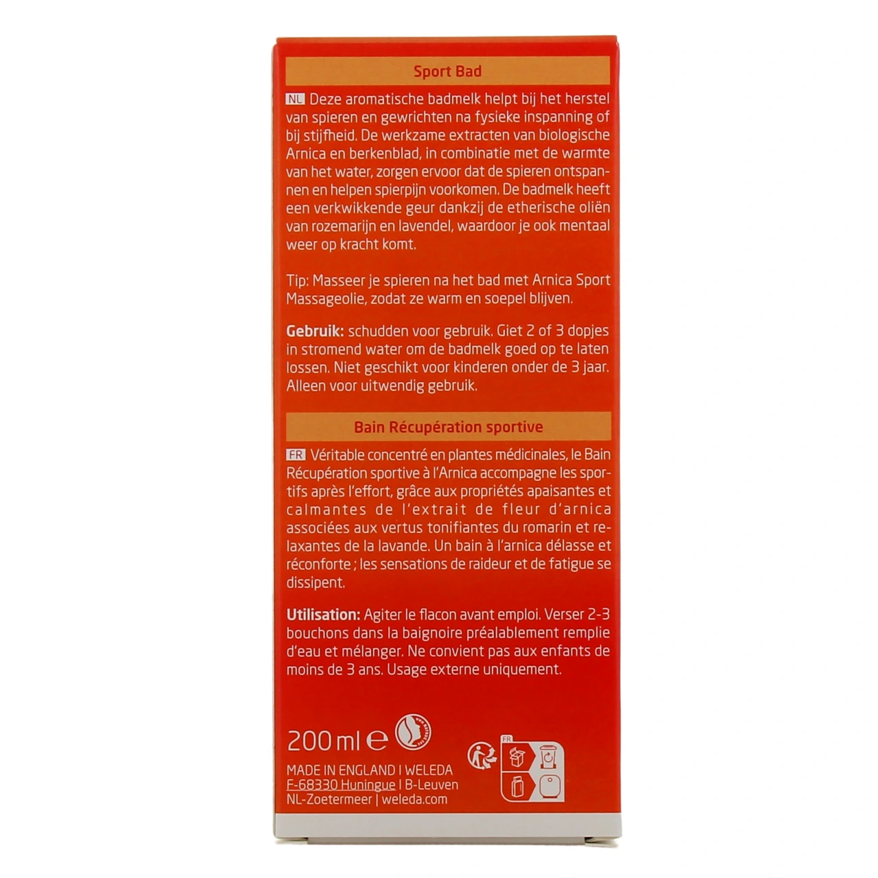 Weleda Arnica Bain Récupération Sportive - Vue 3