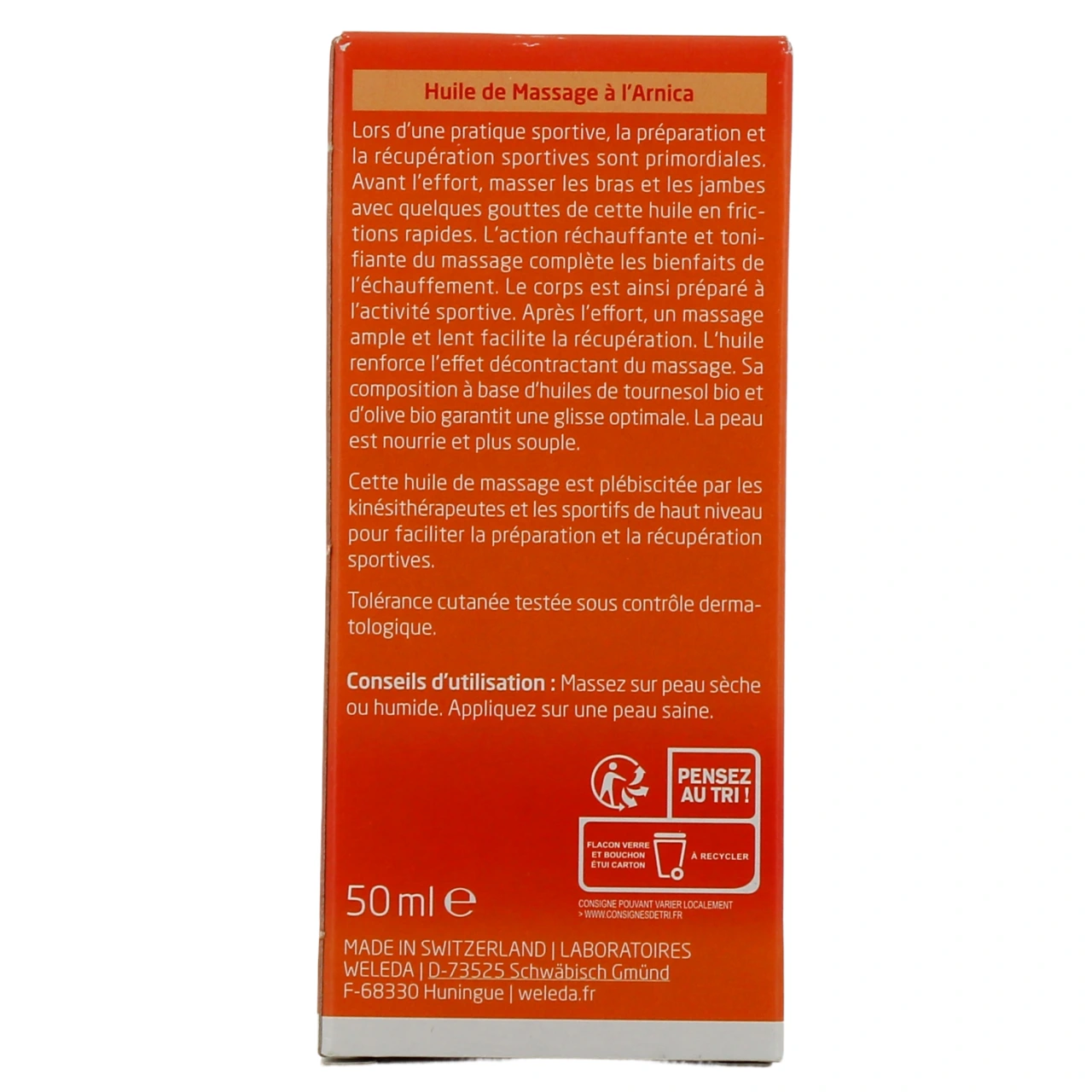 Weleda Huile de Massage à l'Arnica - Vue 3