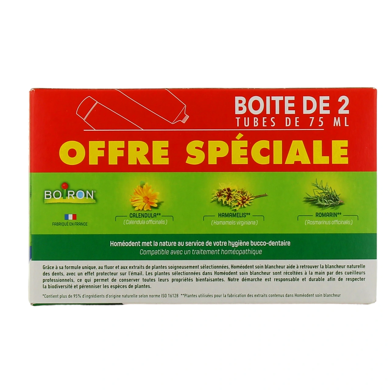 Homeodent Dentifrice Blancheur - Vue 3