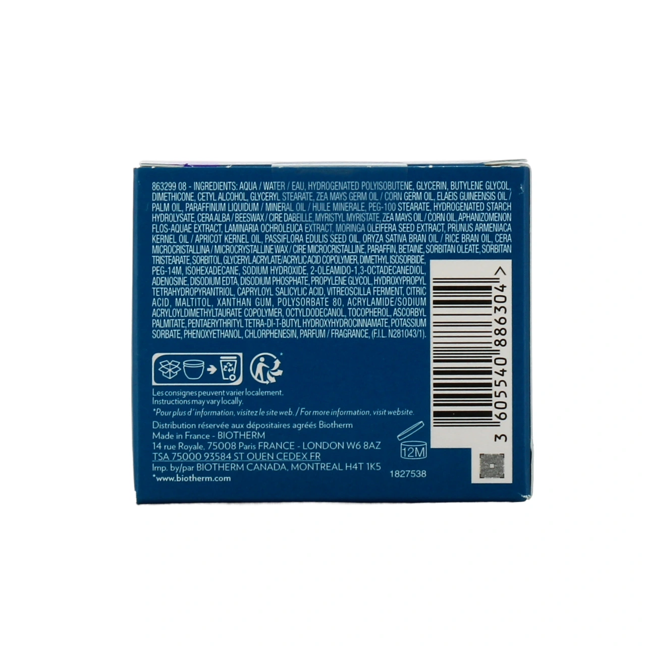 Biotherm Blue Therapy Nuit - Vue 3