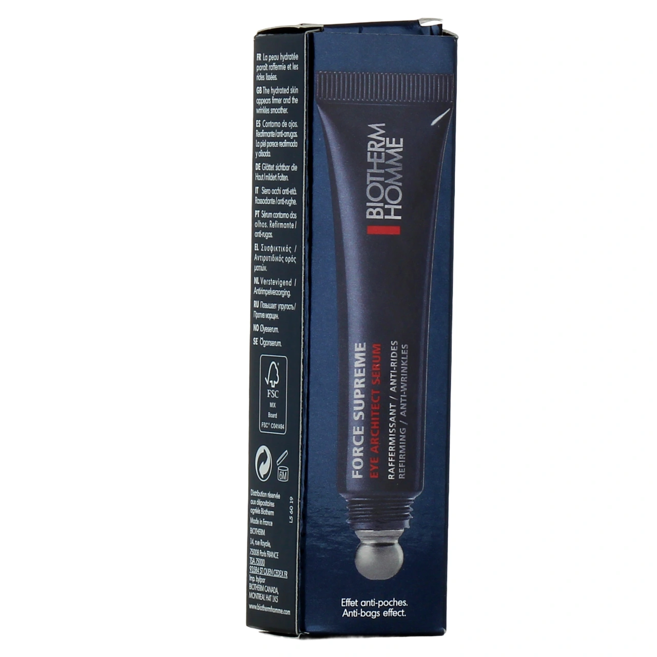 Biotherm Homme Force Suprême Eye Architect Sérum - Vue 3