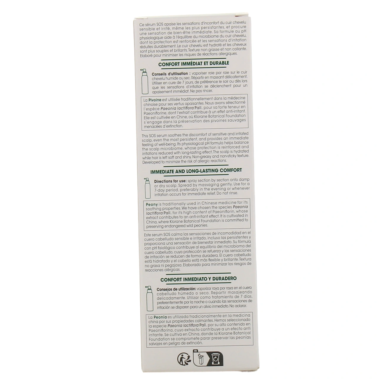 Klorane Sérum SOS Apaisant à la Pivoine Bio - Vue 4