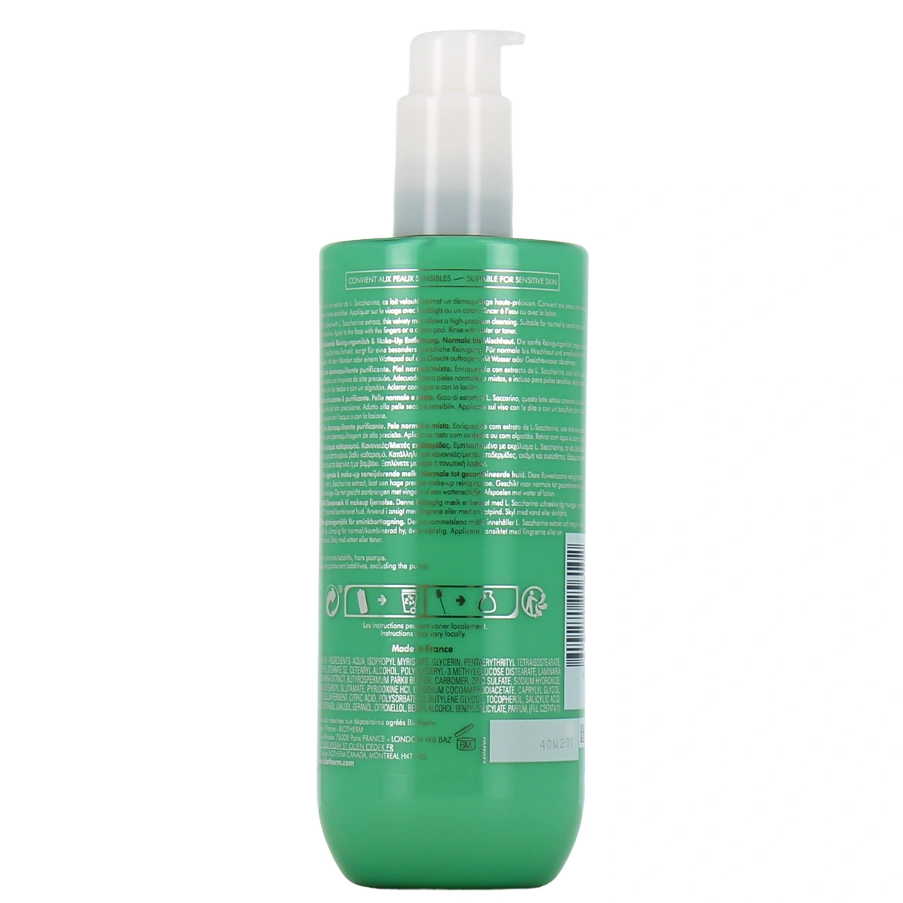 Biotherm Biosource Lait Démaquillant Purifiant - Vue 3