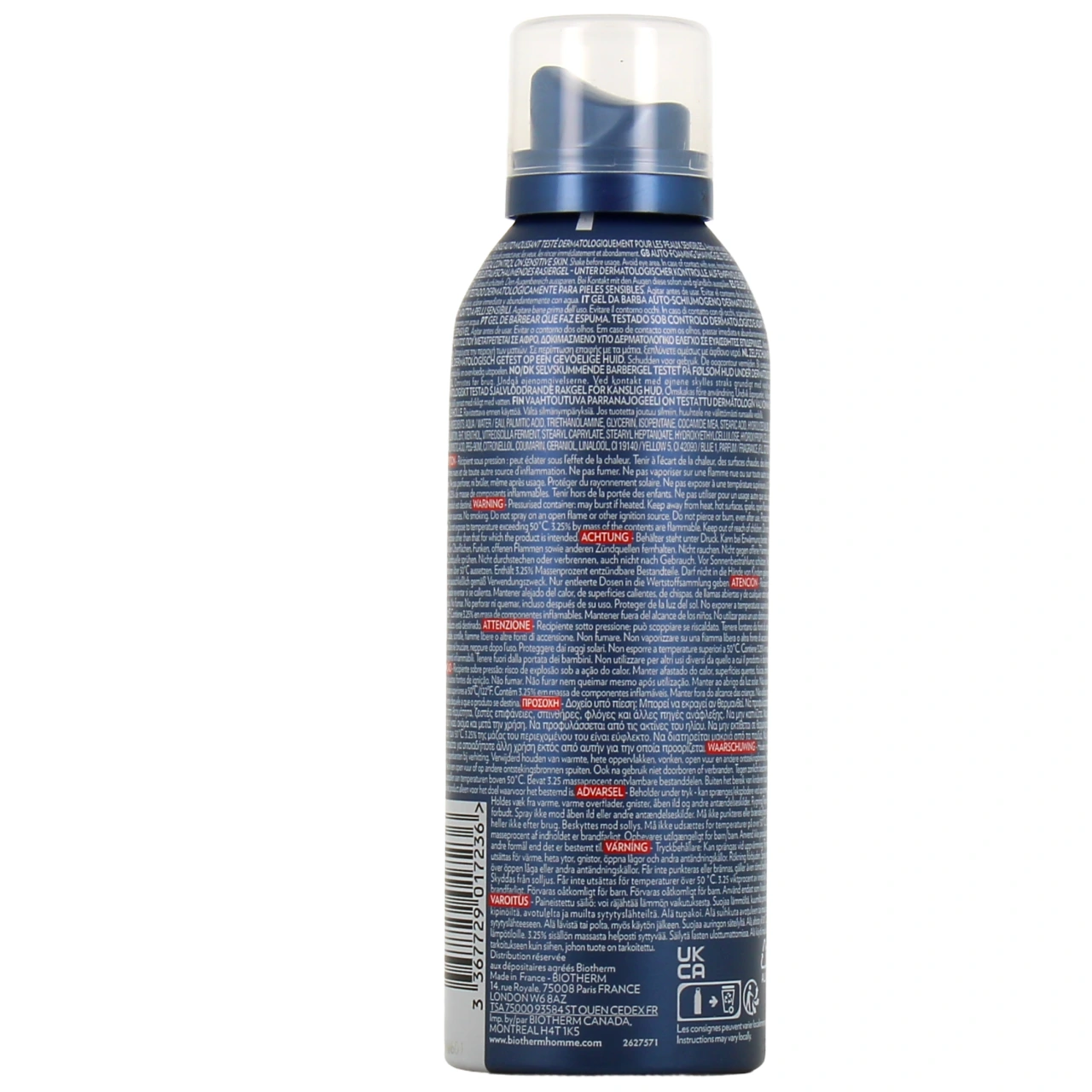 Biotherm Homme Gelshaver Gel de rasage - Vue 3