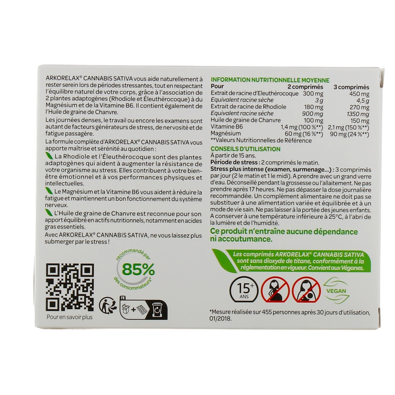 Arkorelax Cannabis Sativa - Vue 3