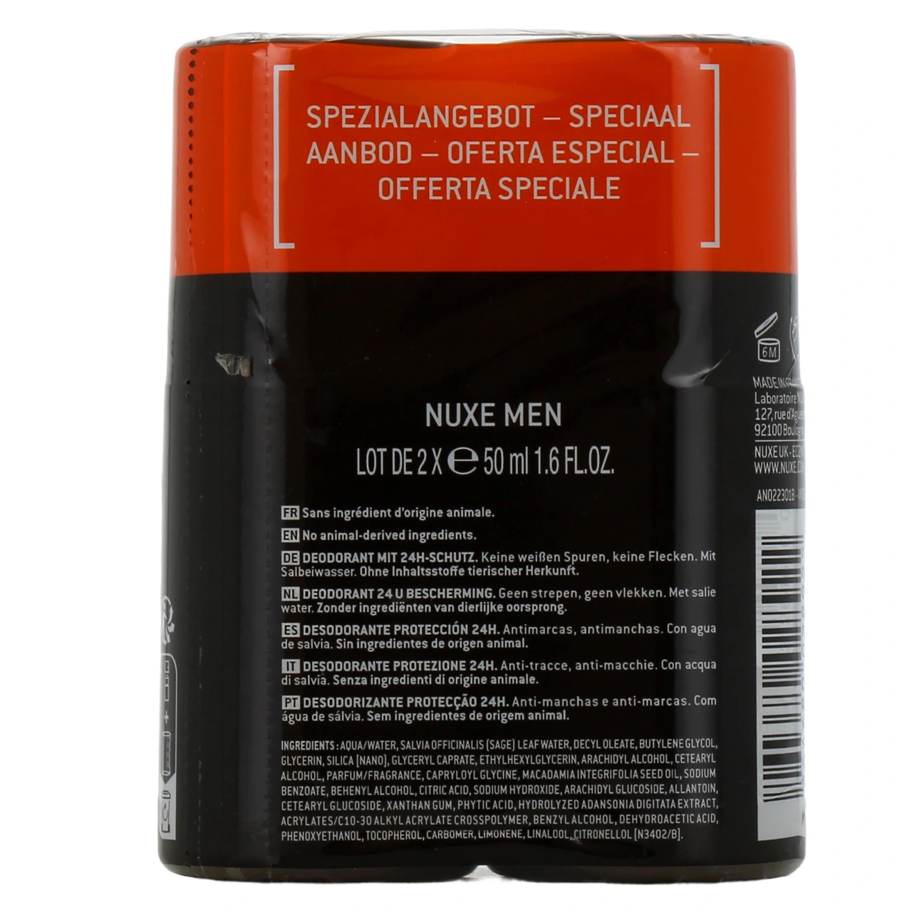 Nuxe Men Boost Déodorant Protection 24h - Vue 3