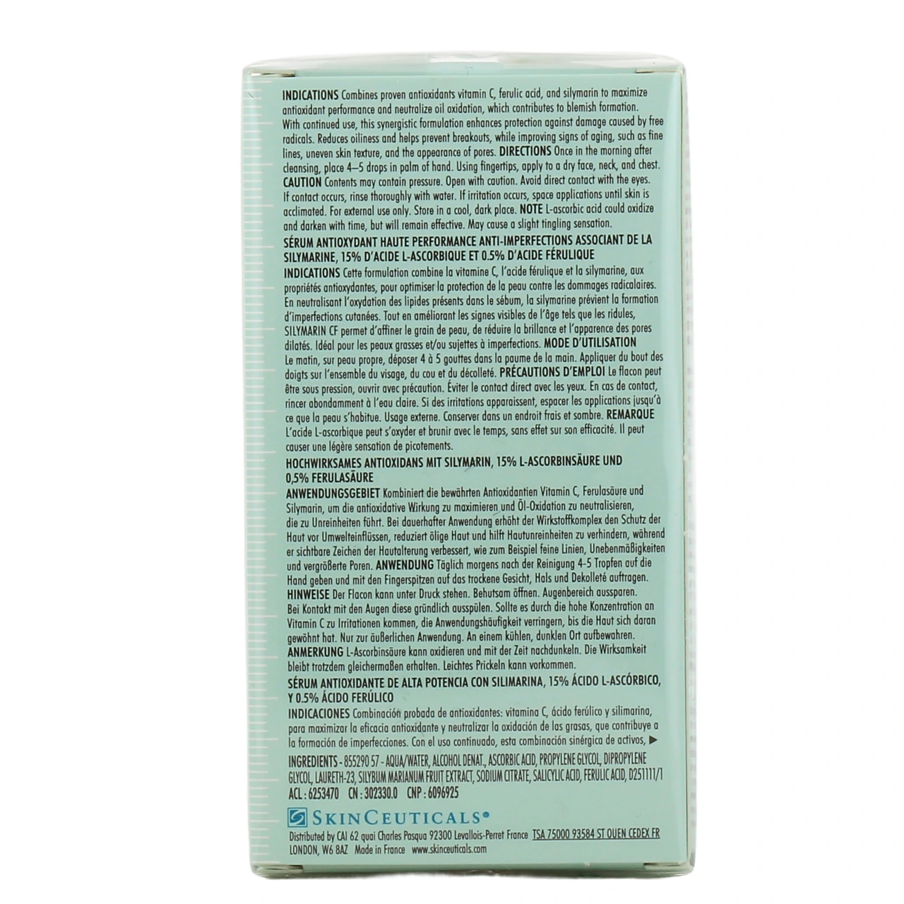SkinCeuticals Silymarin CF Sérum - Vue 3