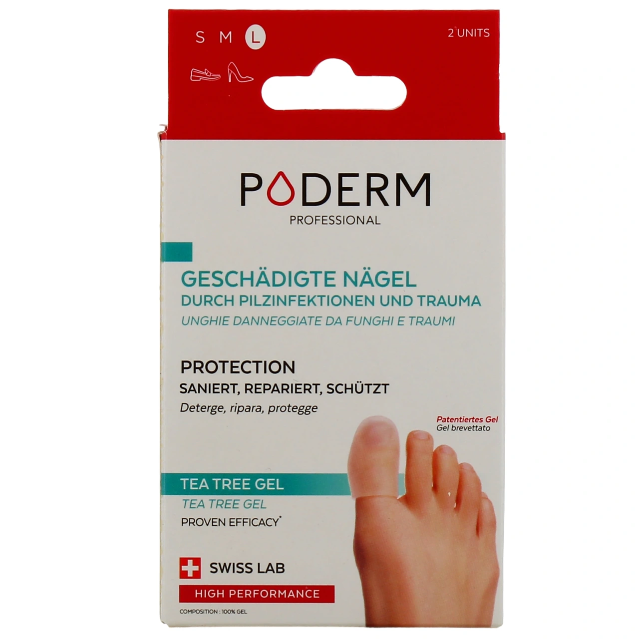 Poderm Capuchon d'Orteil Ongles Abîmés - Vue 3
