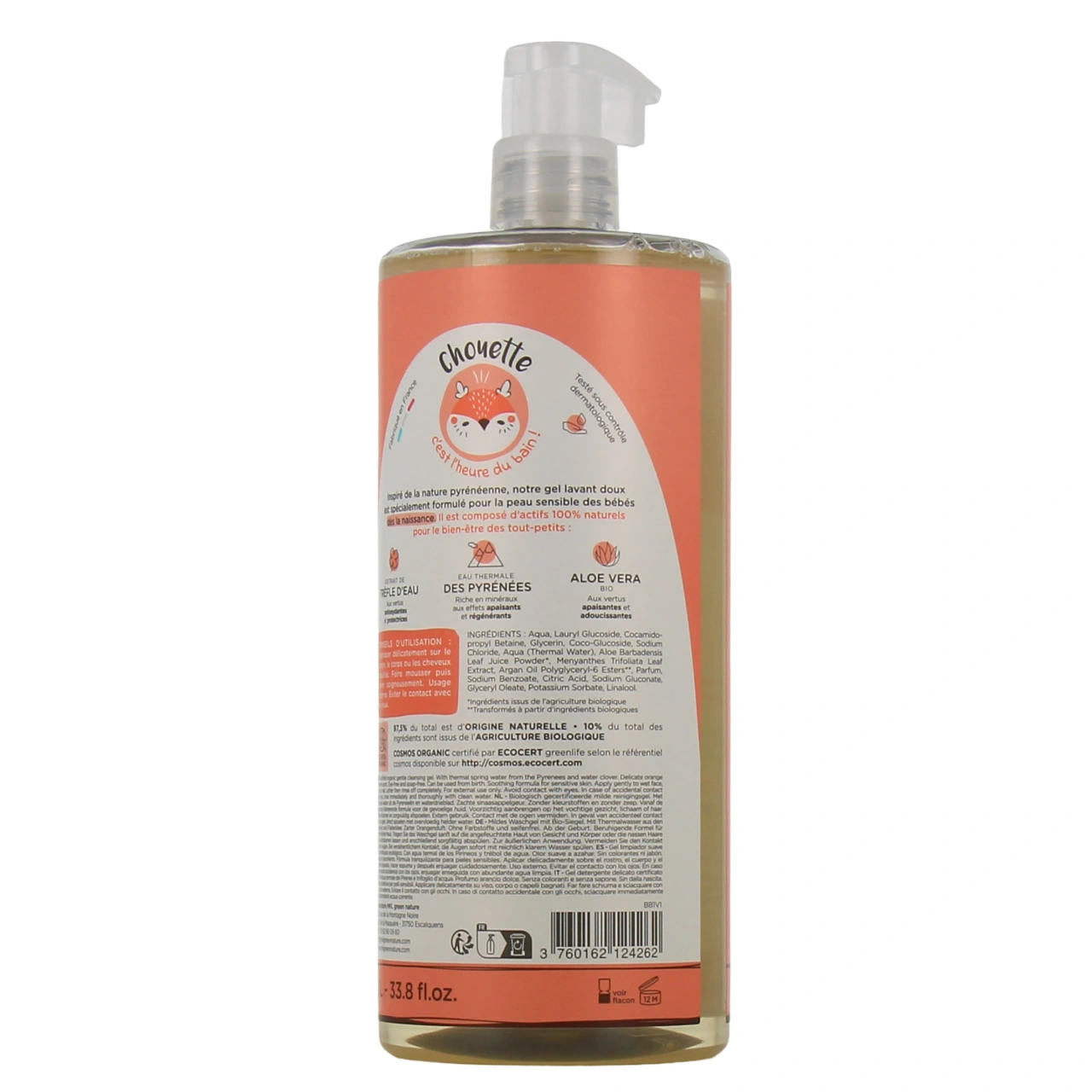 MKL Baby Green Gel Lavant Doux Bio - Vue 3
