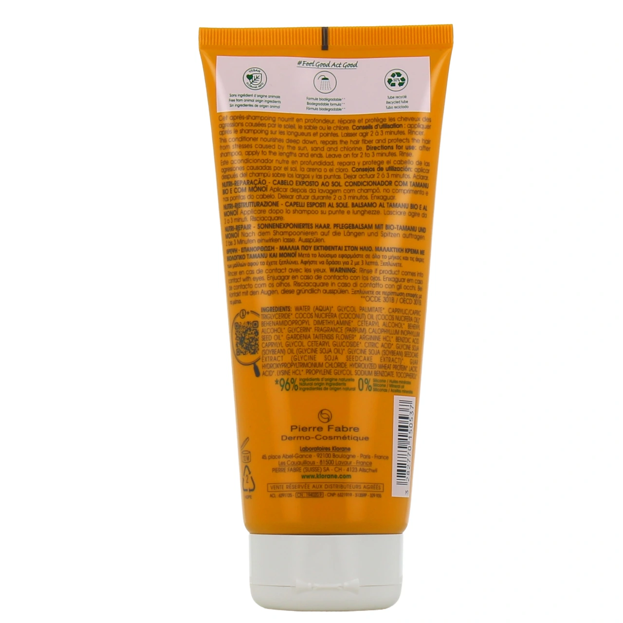 Klorane Baume Riche au Tamanu Bio et au Monoï - Vue 3