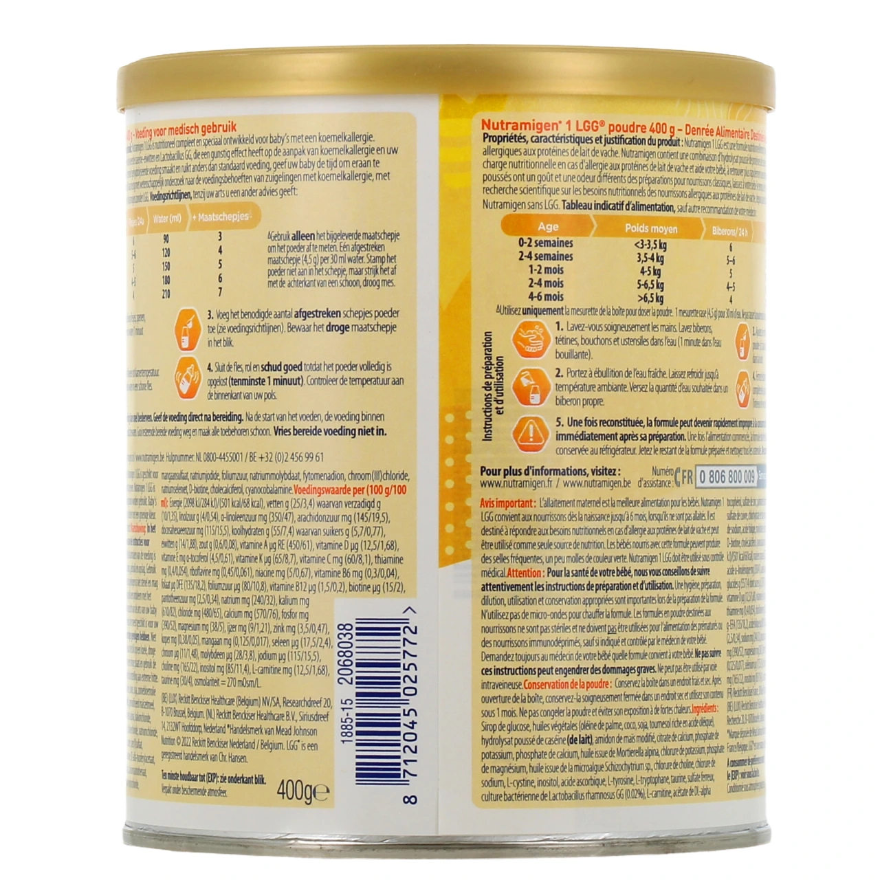 Nutramigen LGG - Vue 3