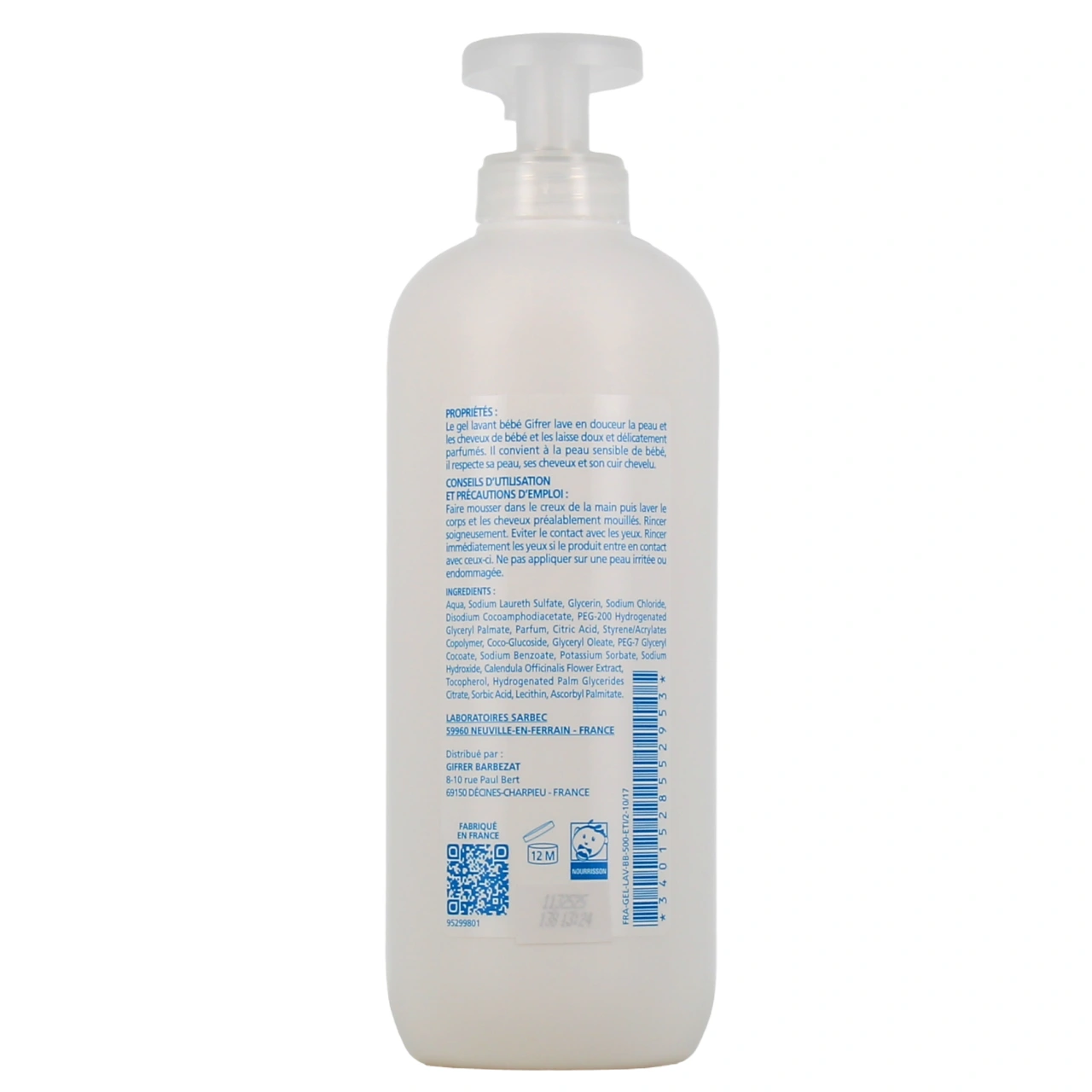 Gifrer Gel Lavant 2 en 1 - Vue 3