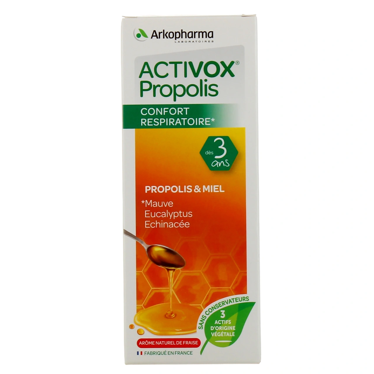 Sirop Activox Propolis Fraise Arkopharma - Vue 3