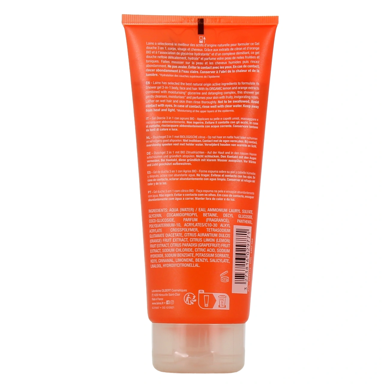 Laino Gel et Shampooing Douche - Vue 7