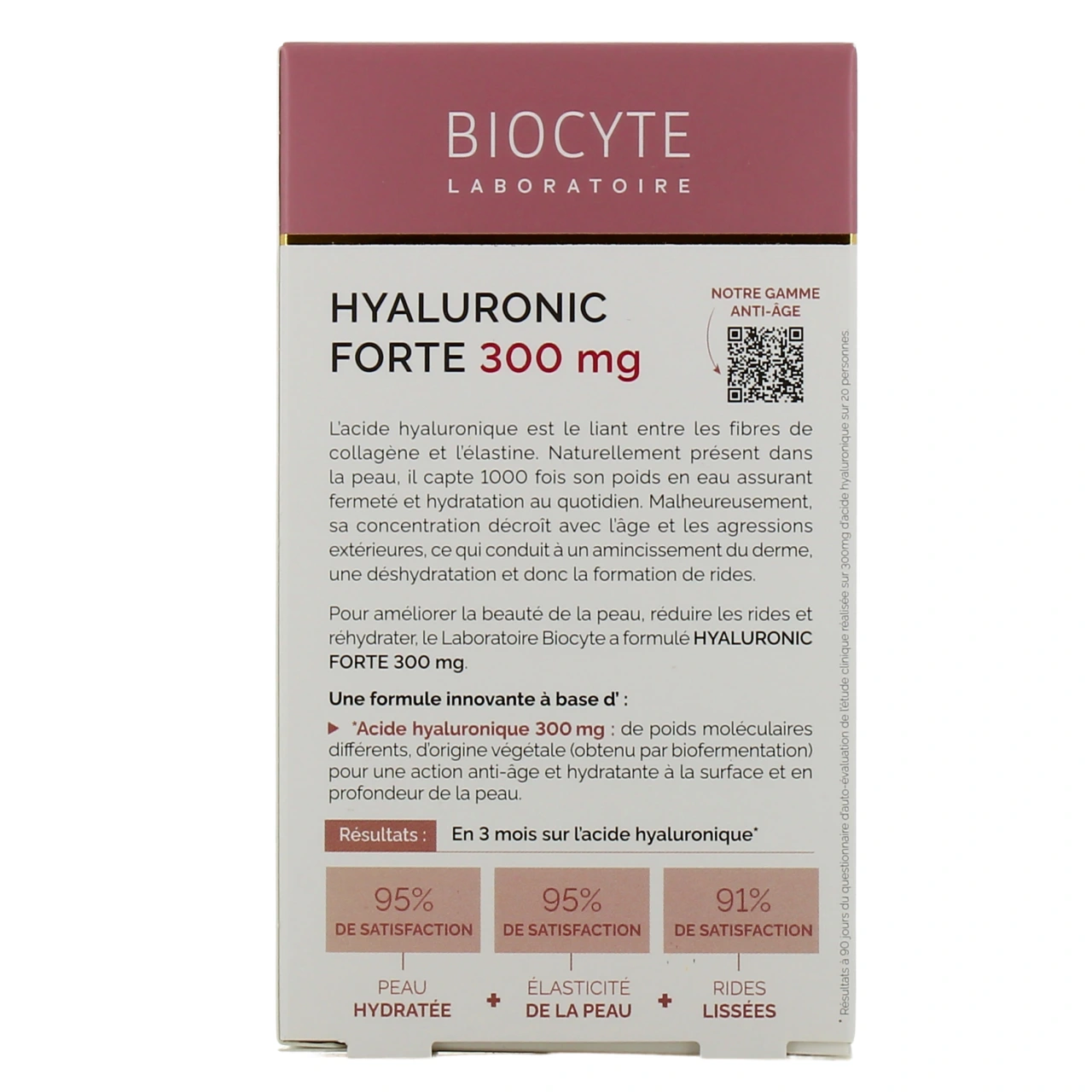 Biocyte Hyaluronic Forte Spectre Complet - Vue 3