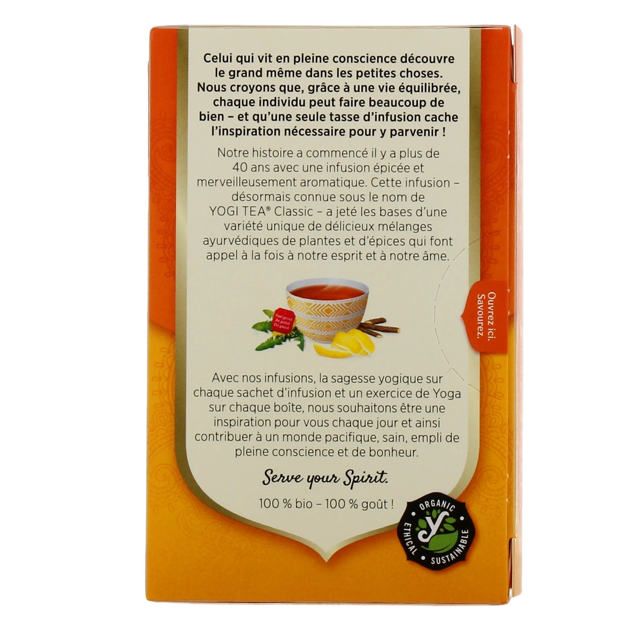 Yogi Tea Detox au Citron Bio - Vue 3