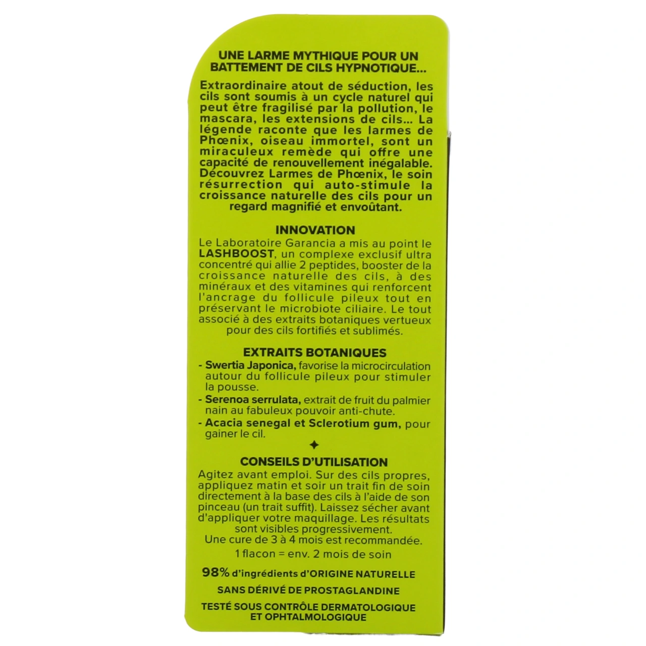 Garancia Larmes de Phoenix Soin Booster de Cils - Vue 3