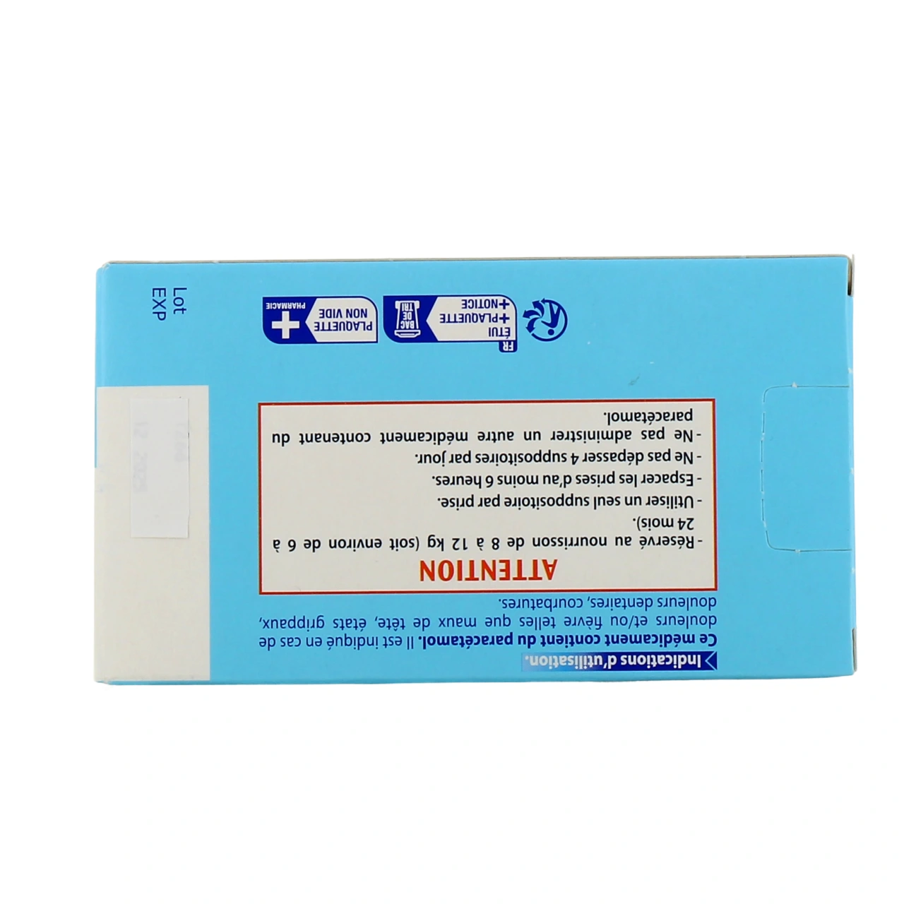 Doliprane Suppositoire - Vue 7