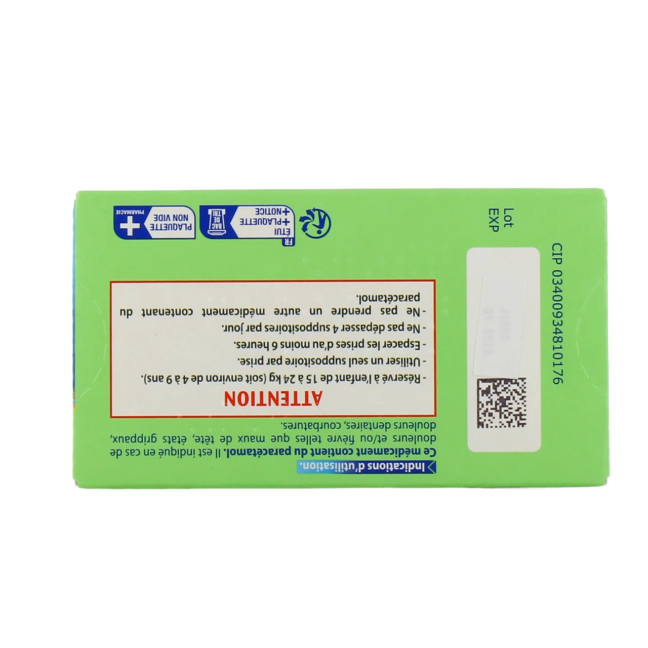 Doliprane Suppositoire - Vue 11