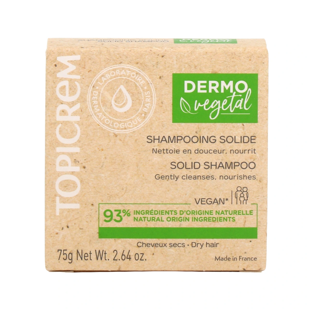 Topicrem Dermo Végétal Shampooing Solide - Vue 2
